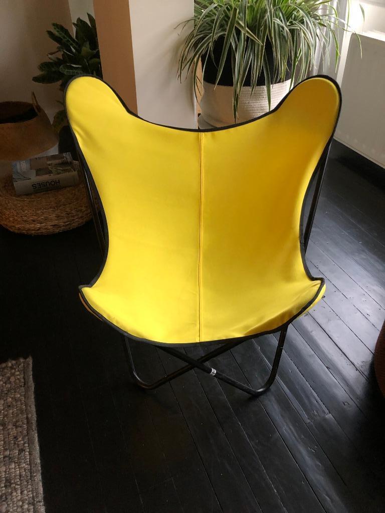 Vlinderstoel (Ikea), Ophalen, Gebruikt, Overige kleuren, Stof