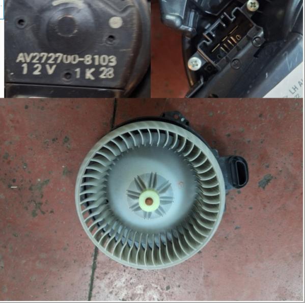 VENTILATEUR INT AURIS 1.4D/66KW/08', Enlèvement ou Envoi, Utilisé, Toyota