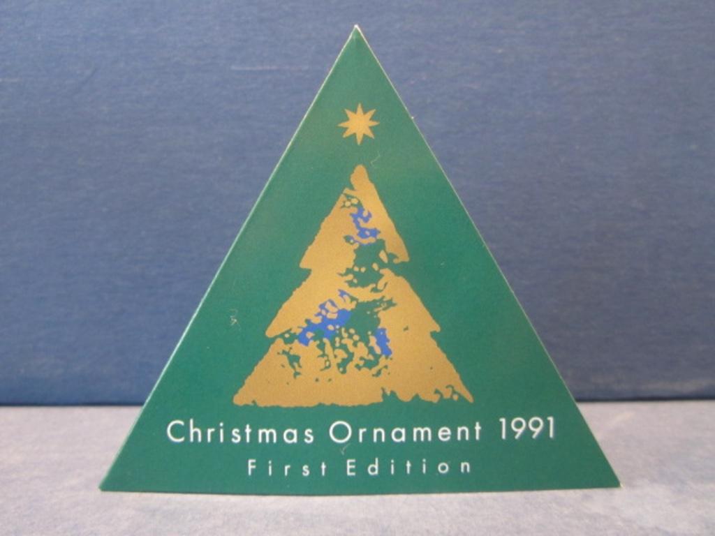 Swarovski Certificaat Kerstster 1991, Enlèvement ou Envoi, Neuf, Figurine