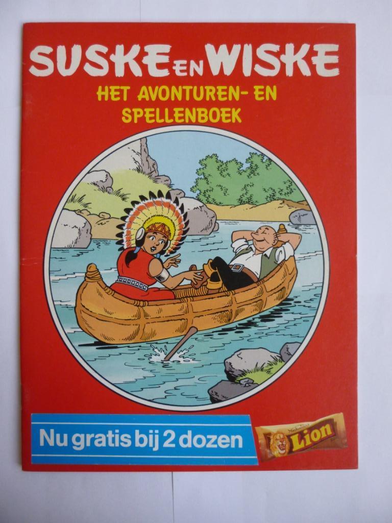 SUSKE EN WISKE NUTS UITGAVE"AVONTUREN EN SPELLENBOEK"1987, Willy Vandersteen, Eén stripboek, Ophalen of Verzenden, Zo goed als nieuw