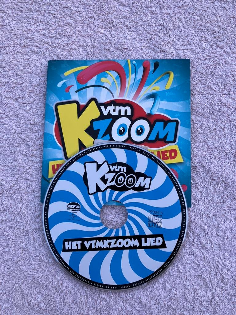 VTM KZoom Lied 2009 VtmKzoom Cd Nederlands, Cd's en Dvd's, Ophalen of Verzenden, Zo goed als nieuw, Muziek, 6 tot 9 jaar