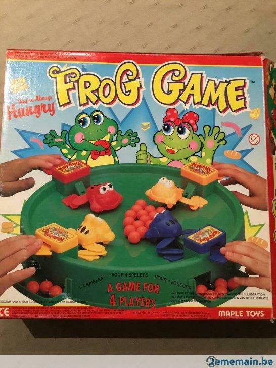 kikker spel, Ophalen, Gebruikt