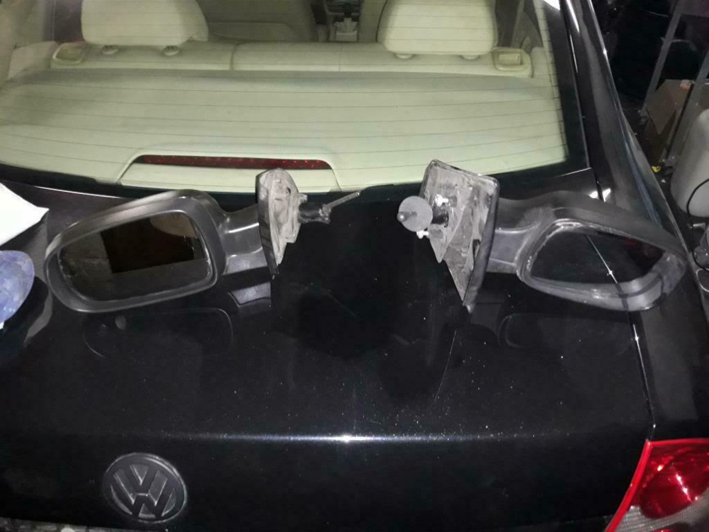 Spiegels voor Clio III phase1 in zeer goede staat!, Auto-onderdelen, Ophalen of Verzenden, Gebruikt, Renault