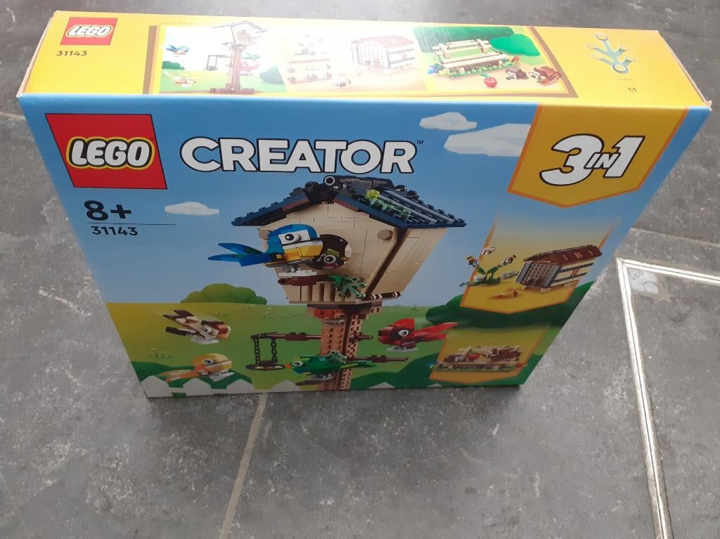 LEGO Creator 3-in-1 Vogelhuisje - 31143, Ophalen of Verzenden, Nieuw, Complete set, Lego