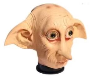 Harry Potter full face latex masker Dobby, Verzamelen, Harry Potter, Nieuw, Overige typen, Ophalen of Verzenden