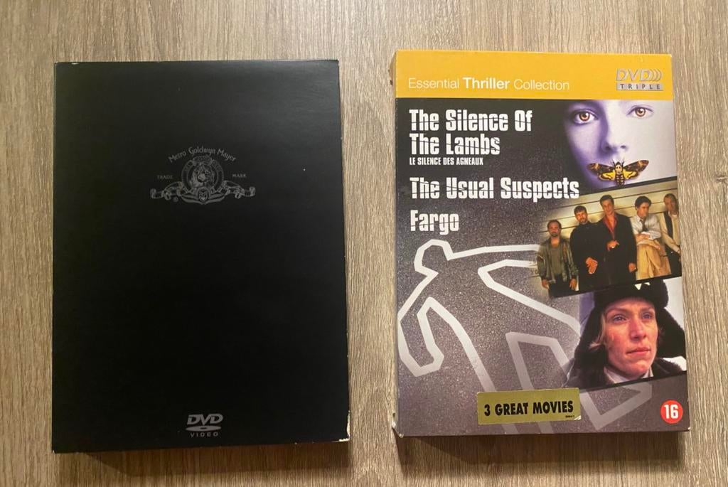 🔥 Thriller collection: Fargo,Usual suspects & silence lambs, Cd's en Dvd's, Dvd's | Horror, Zo goed als nieuw, Ophalen of Verzenden