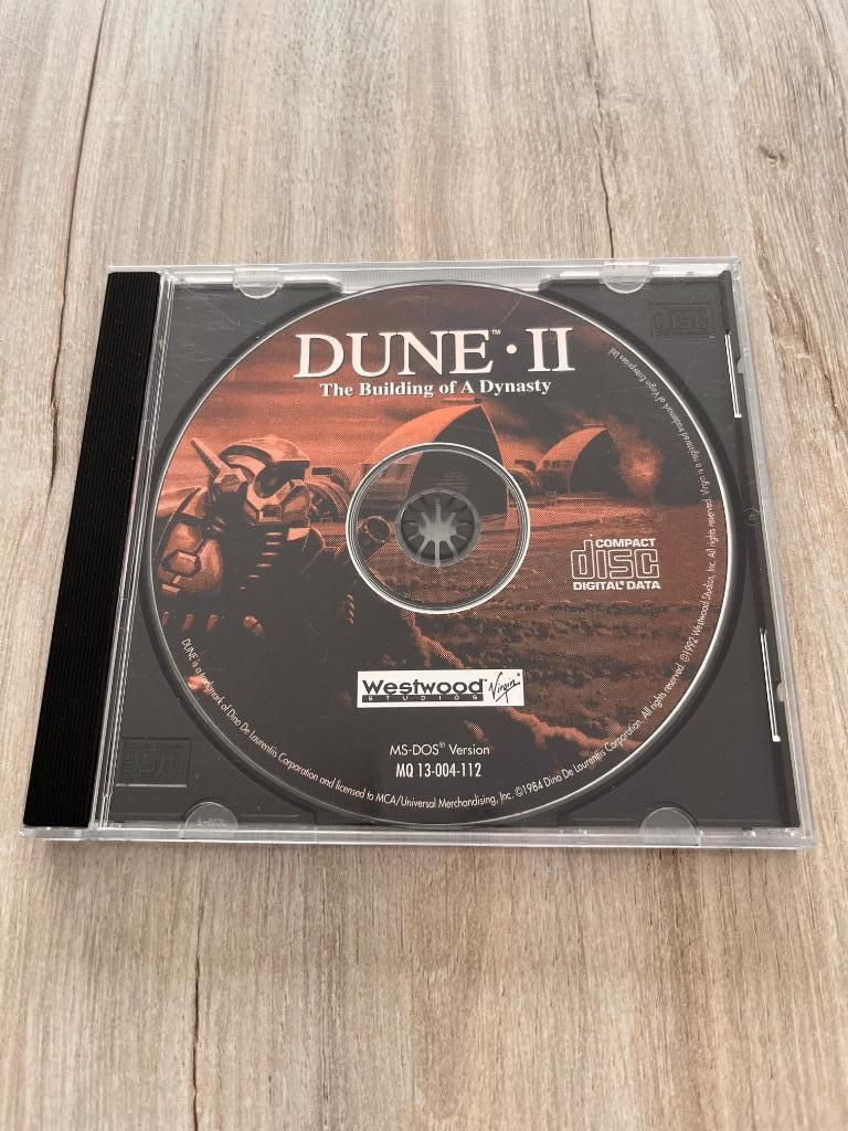 Vintage Pc game Dune II van 1984!! Alleen Disc…, Games en Spelcomputers, Games | Pc, Ophalen of Verzenden, Gebruikt, Avontuur en Actie