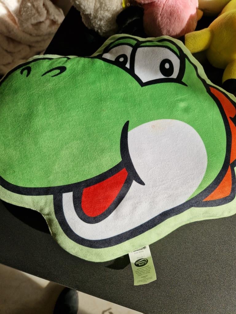 Yoshi kussen, Kinderen en Baby's, Ophalen of Verzenden, Gebruikt, Overige typen