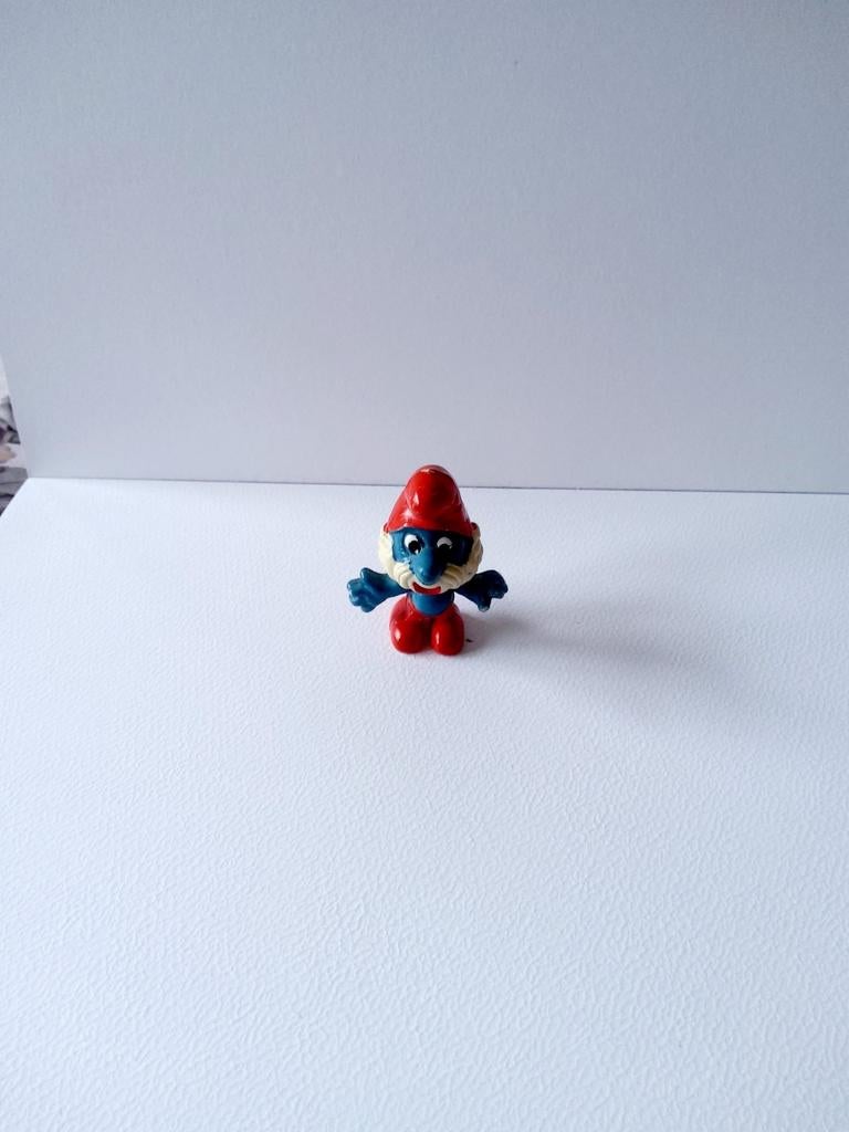 Grand Schtroumpf Plagiat, Collections, Schtroumpfs, Enlèvement ou Envoi, Utilisé, Grand Schtroumpf, Poupée, Figurine ou Peluche