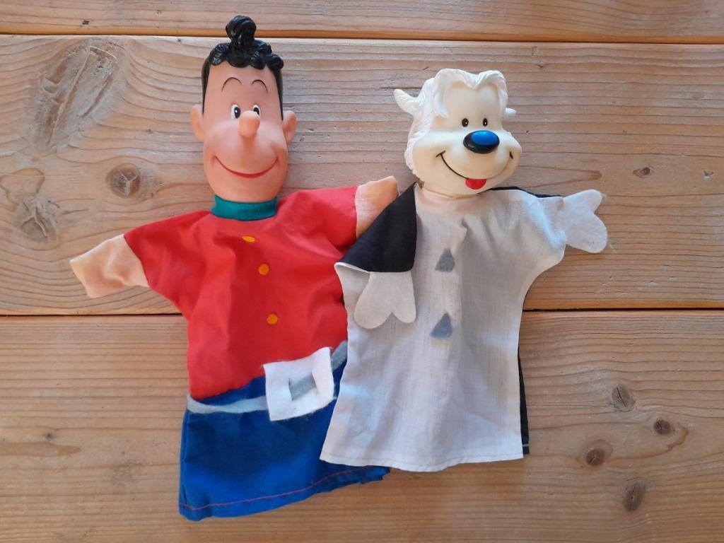 Marionnettes à main Samson & Gert, spectacles de marionnette, Enlèvement ou Envoi, Utilisé