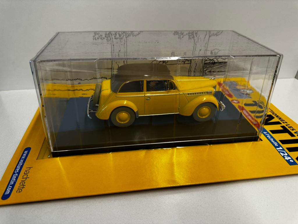 Kuifje auto 1:24 de opel olympia uit skepter ottokar no21, Ophalen of Verzenden, Kuifje, Nieuw