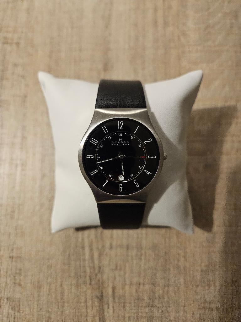 Skagen Sundby Horloge, gehard mineraalglas, nieuwe batterij, Bijoux, Sacs & Beauté, Montres | Hommes, Montre-bracelet, Autres marques