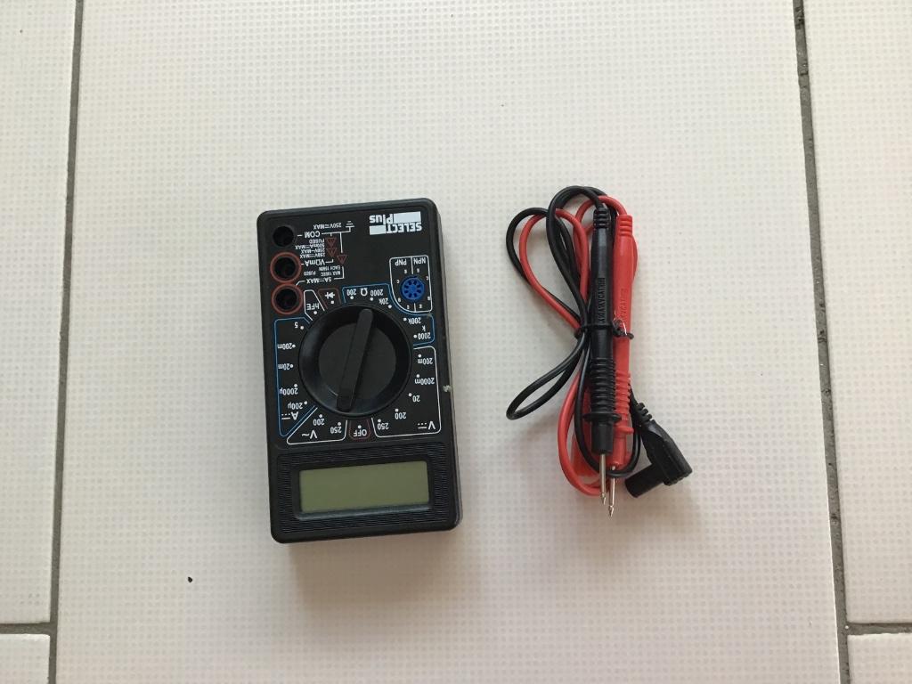Multimeter, Ophalen, Multimeter