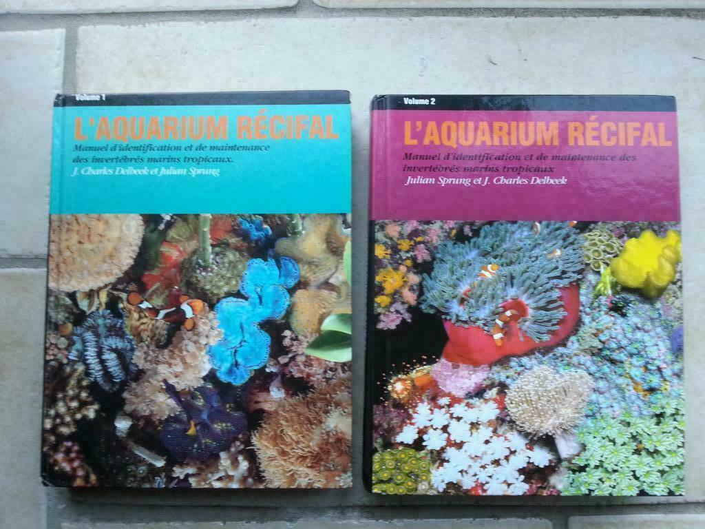 L'aquarium récifal volume un et deux, Boeken, Dieren en Huisdieren, Gelezen, Vissen, Ophalen of Verzenden