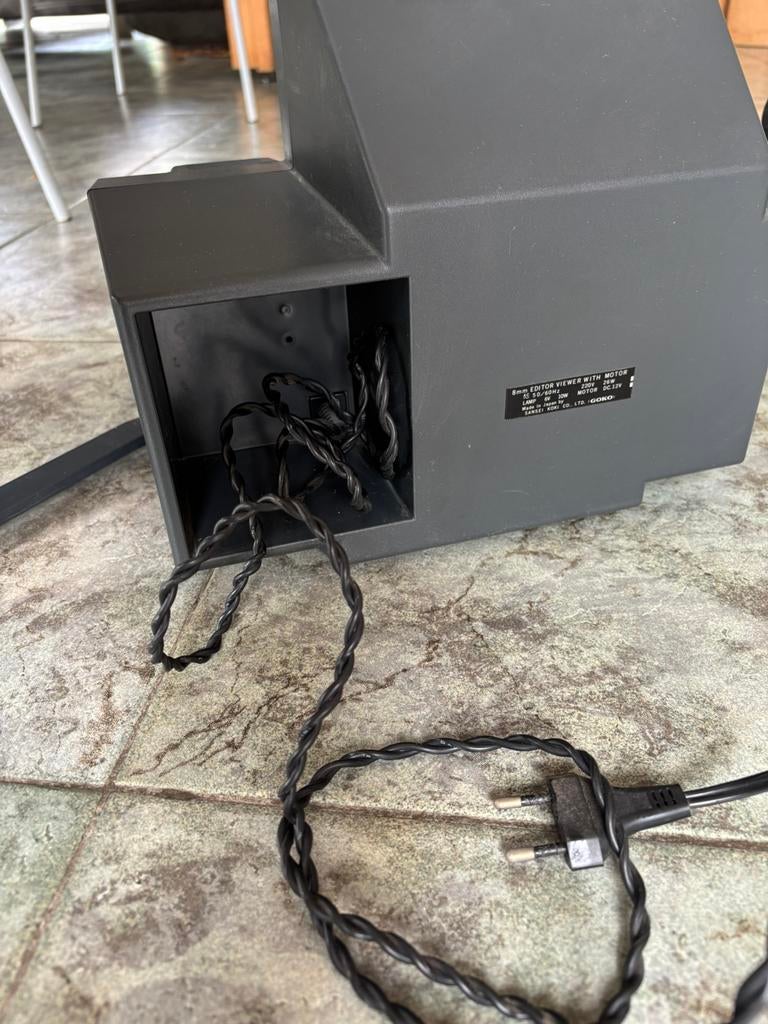 Vintage Erno EM-1602 movie editor, Audio, Tv en Foto, Ophalen, Zo goed als nieuw