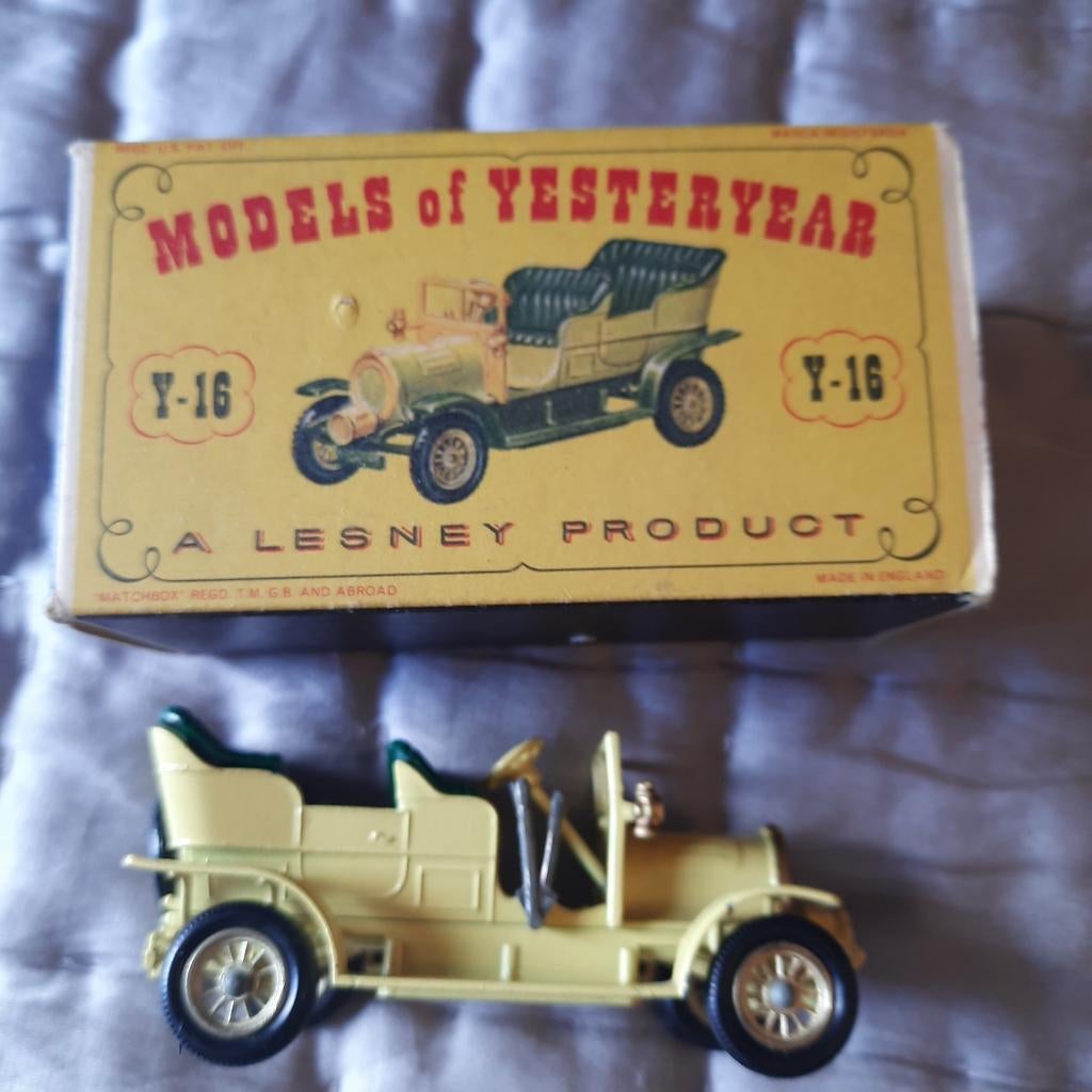 MATCHBOX MOYY Y-16 SPYKER 1904 *VINTAGE*NEW*, Hobby en Vrije tijd, Ophalen, Nieuw, Auto, Matchbox