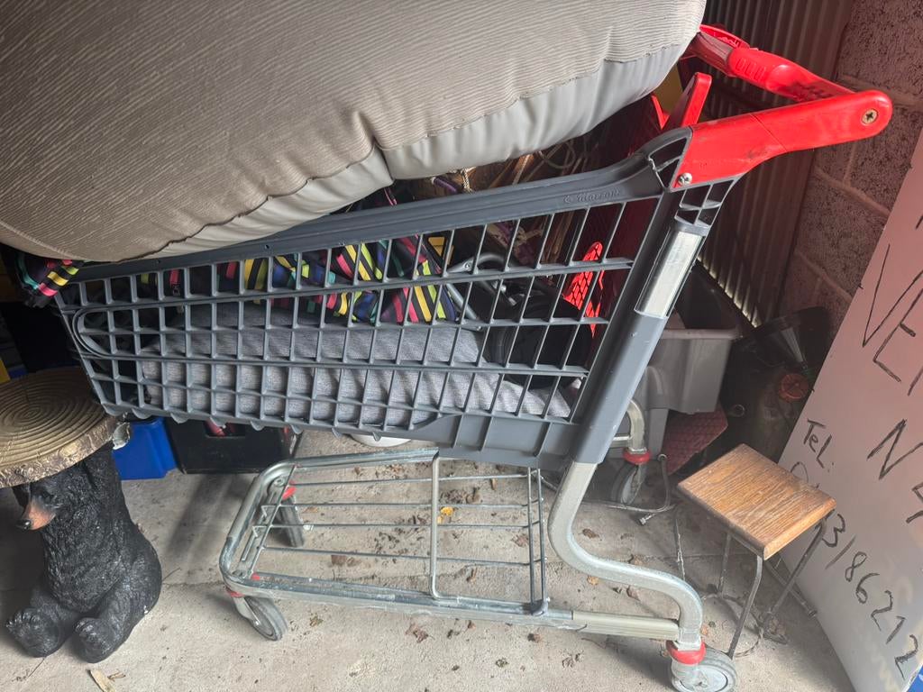Caddy van metaal en plastic, Ophalen, Zo goed als nieuw