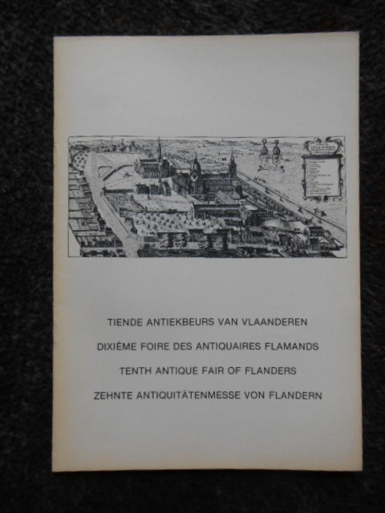 10e antiekbeurs van Vlaanderen 1976 St. -Pietersabdij  Gent, Ophalen of Verzenden, Gelezen, Overige onderwerpen
