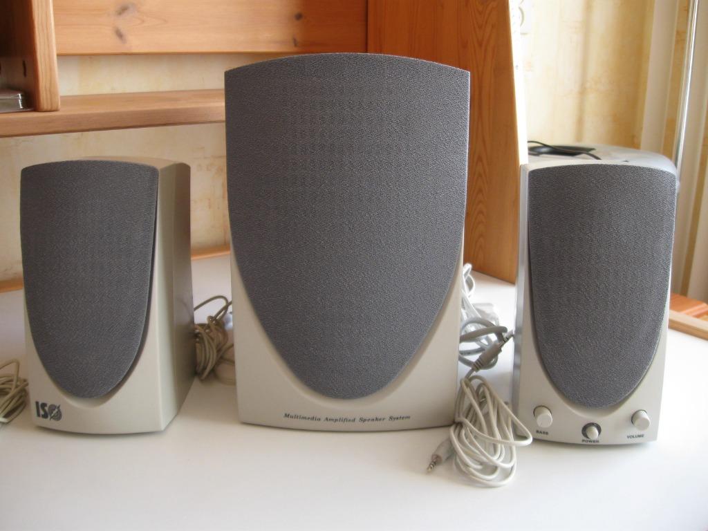 SPEAKER SYSTEEM VOOR PC - MET BAS BOX, Computers en Software, Ophalen of Verzenden, Nieuw, Audiokanaal 2.1