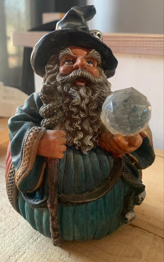 Statuette Mage / Sorcier, Neuf, Fantasy