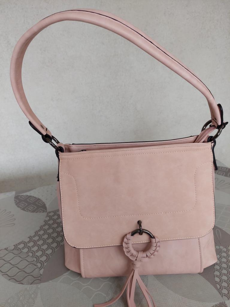 HANDTAS à 10€, Ophalen, Zo goed als nieuw, Roze, Handtas