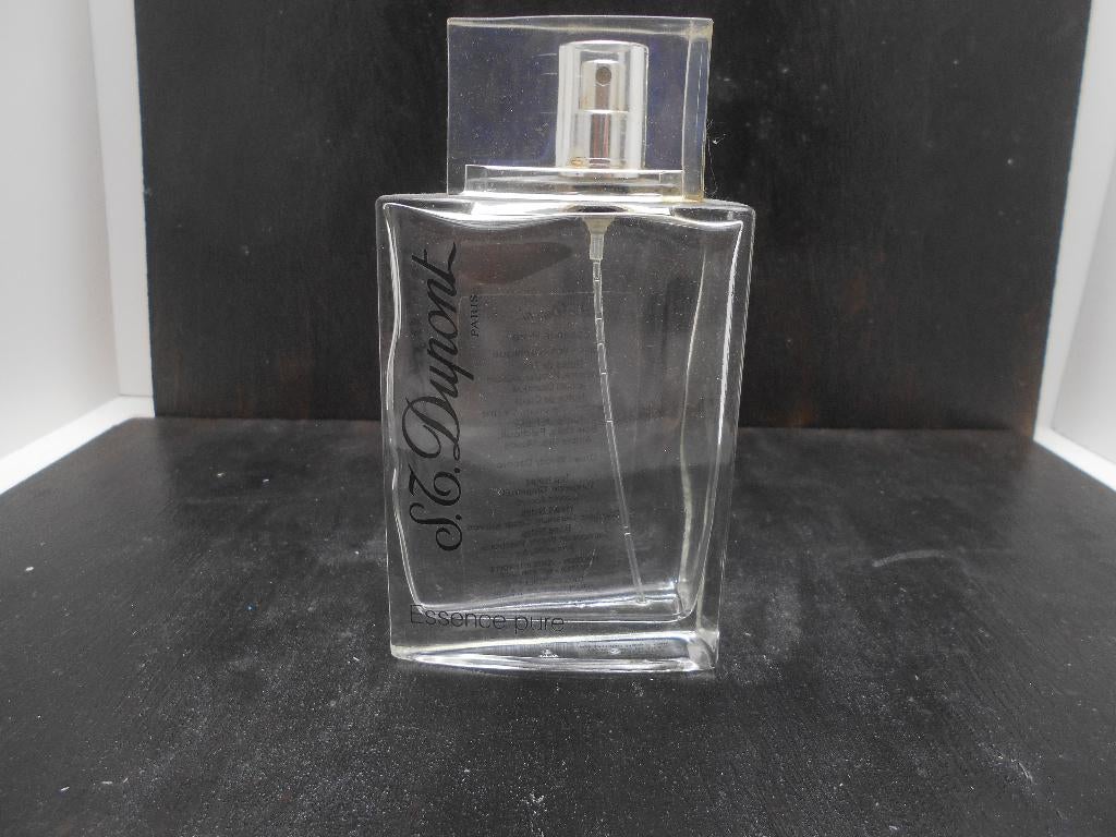 flacon parfum vide (tester) Dupont essence pure, Enlèvement ou Envoi, Utilisé, Échantillon ou Testeur