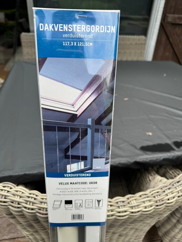 Dakvenstergordijn Verduisterend/Velux Rolgordijn (NIEUW), Ophalen, Nieuw