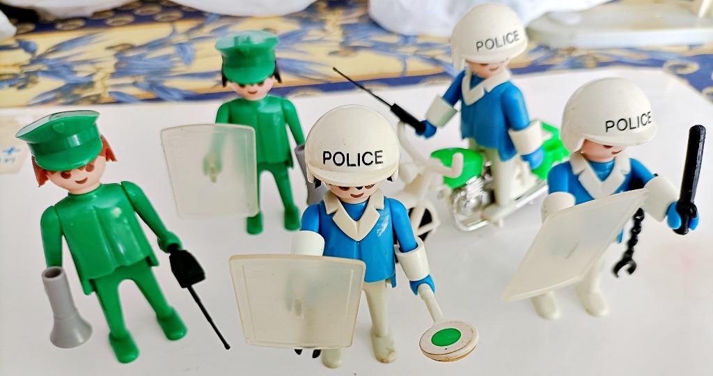Playmobil 3232: Set Policiers, 1976, Enlèvement ou Envoi, Utilisé