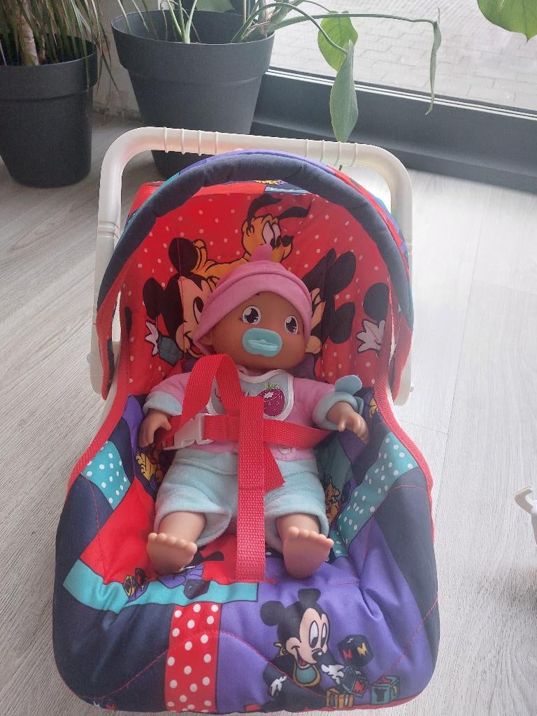 Pop met maxi cosi, Ophalen of Verzenden, Zo goed als nieuw, Babypop