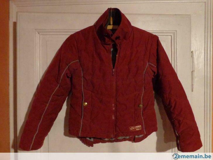 Veste matelassée bordeaux équitation ,Harry's Horse,8-10 ans, Enlèvement ou Envoi, Utilisé