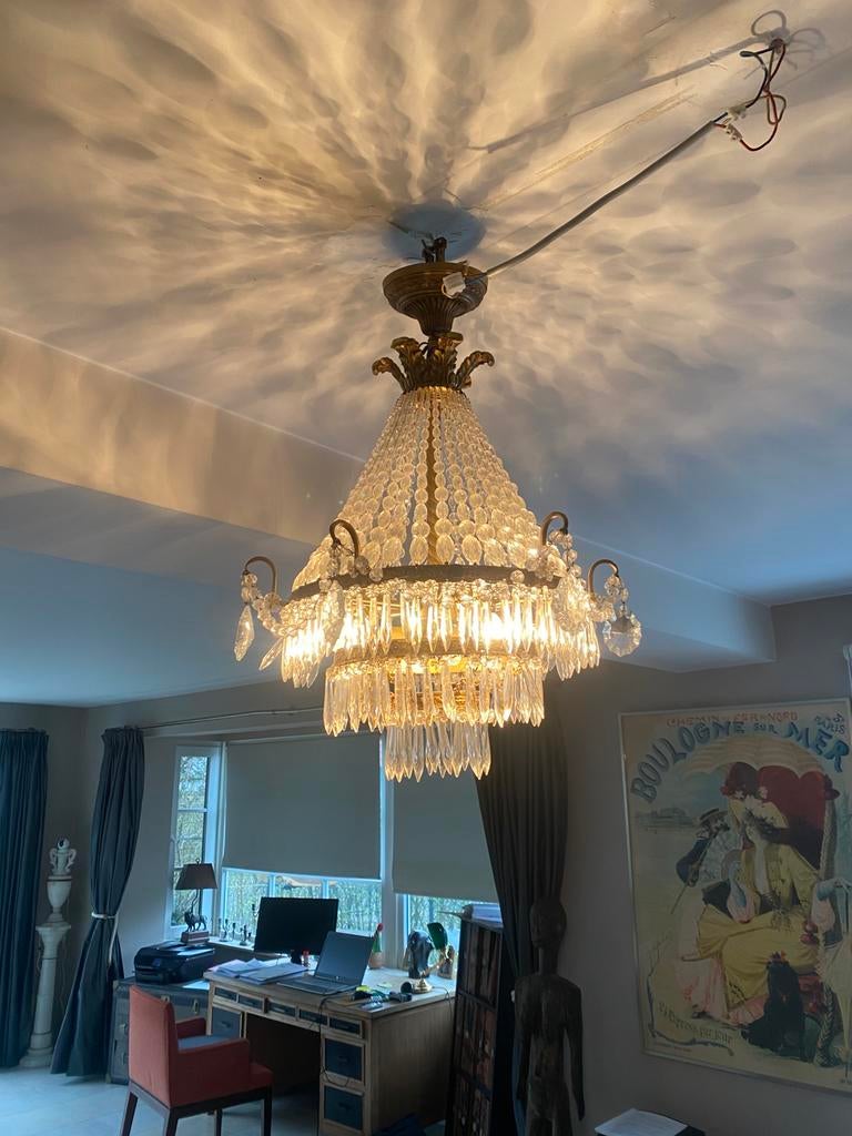 Lustre en cristal, Enlèvement, Comme neuf
