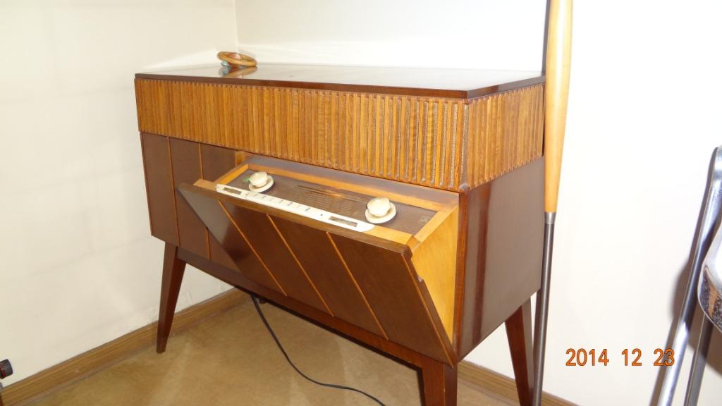 FONOMEUBEL Grundig 1958, Ophalen, Gebruikt, Radio
