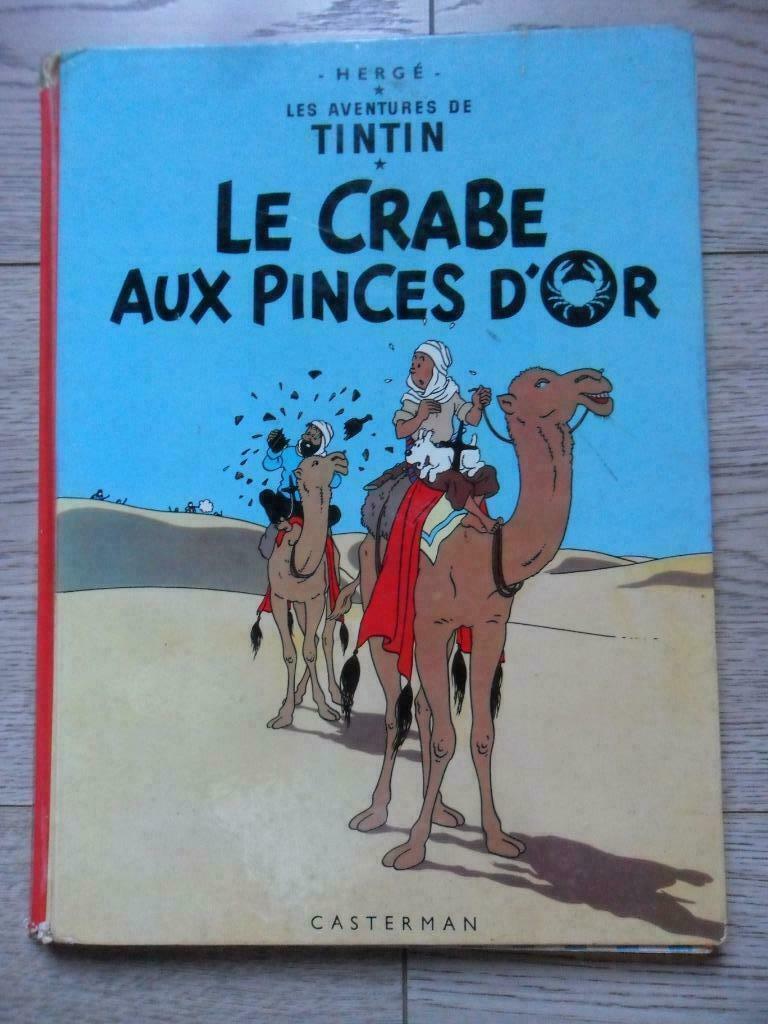 Les aventures de Tintin - Le crabe aux pinces d'or, Enlèvement ou Envoi, Une BD, Utilisé, Casterman