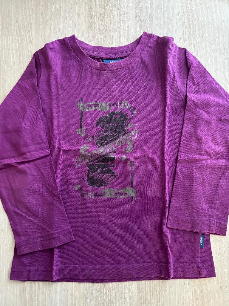 Hemdje en longsleeve maat 98-104, Ophalen of Verzenden, Zo goed als nieuw, Jongen, Setje