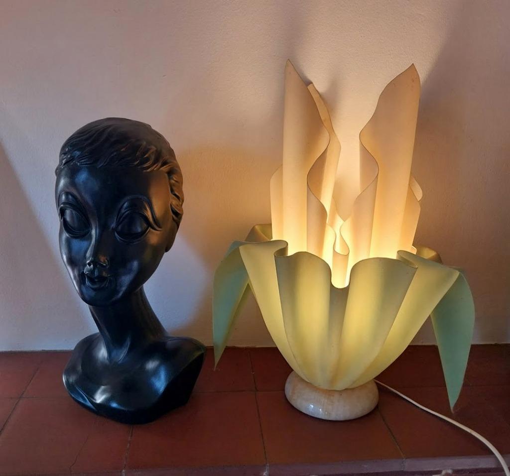 Mooi zwart Loon TWIGGY hoofd, Antiek en Kunst, Ophalen of Verzenden