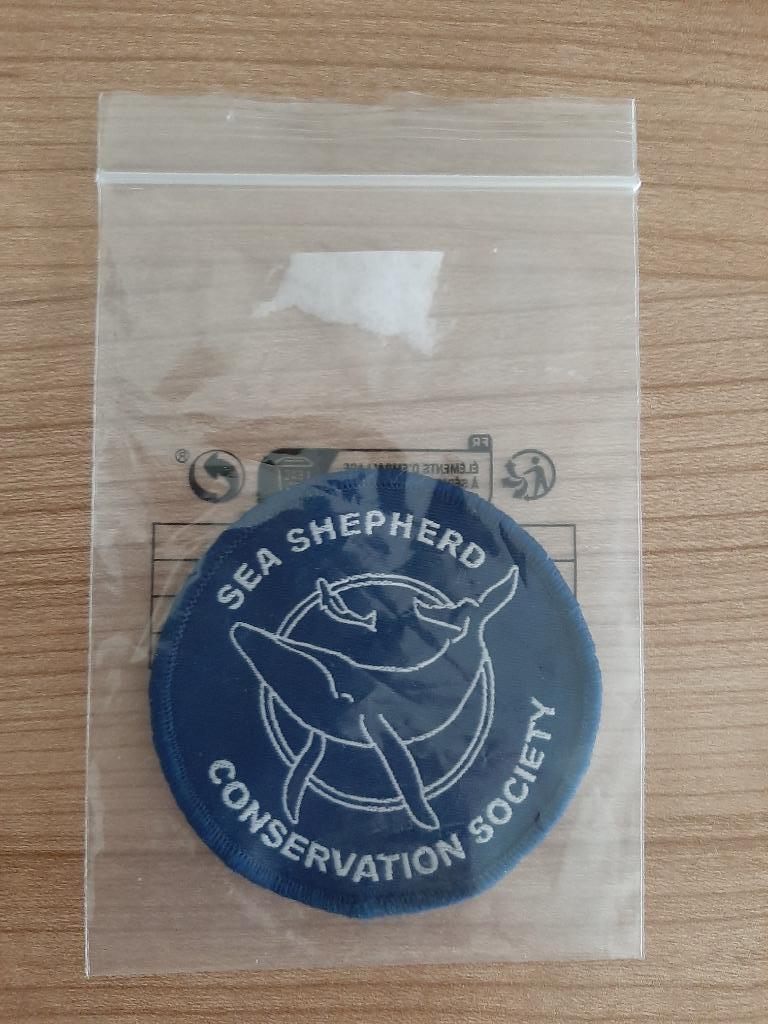 Opnaaibadge Sea Shepherd, Enlèvement ou Envoi