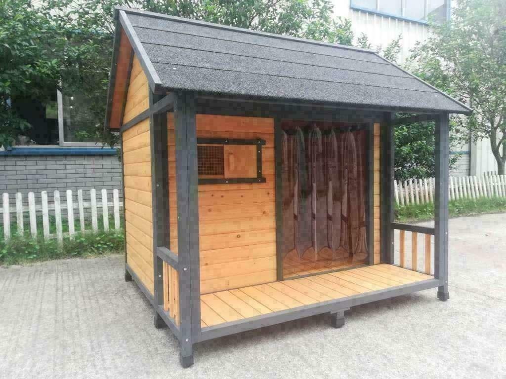 Niche GEANTE niche XXL + terrasse surélevée GRANDE NICHE abr, Animaux & Accessoires, Maisons pour chiens, Neuf, Niche à chien