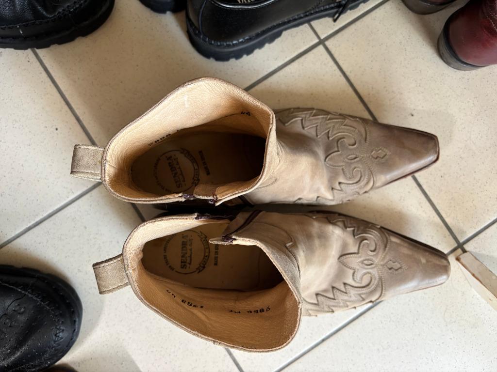 Laarzen en middenlaarzen, cowboy en andere, Sendra, Zwart, Boots, Ophalen of Verzenden