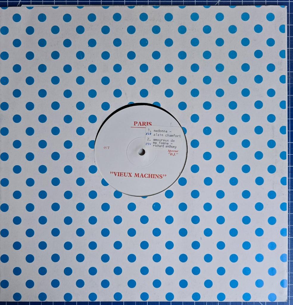 Maxi single Paris Vieux Machins, Enlèvement ou Envoi, Utilisé, 12 pouces