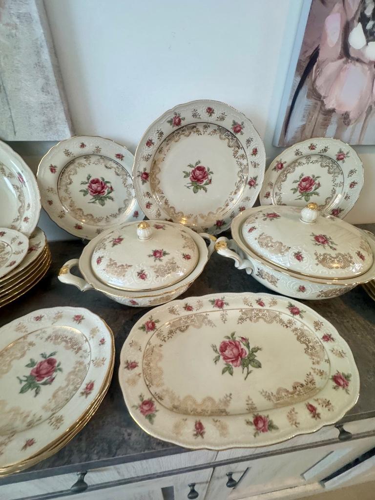 Porseleinen servies BAVARIA ZEH SCHERZER, Antiek en Kunst, Antiek | Servies los, Ophalen