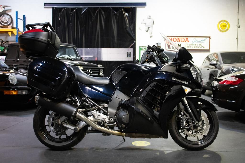 Kawasaki GTR 1400 ABS/POIGNÉE DE CHAUFFAGE/KTRC/ÉTUIS, Permis Moto A, Entreprise, Plus de 35 kW, 1352 cm³