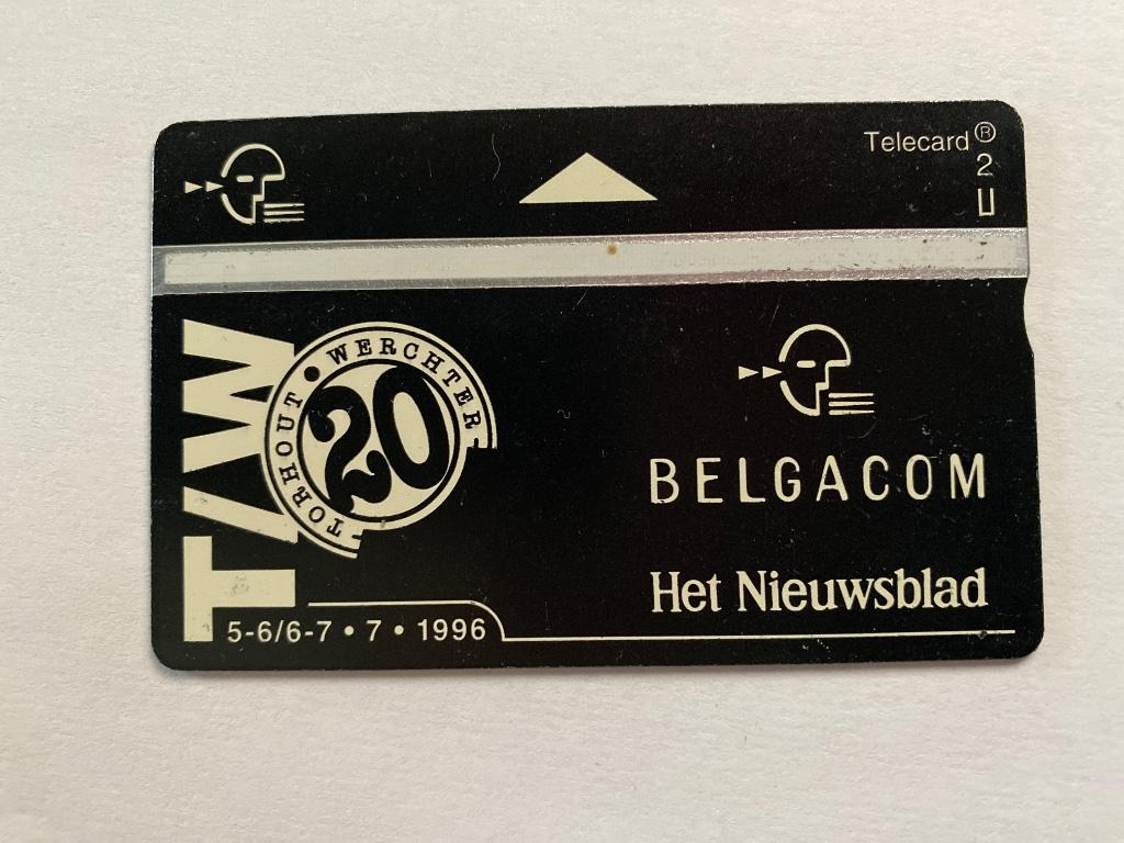 Telefoonkaart Belgacom "Torhout - Werchter", Verzamelen, Ophalen of Verzenden