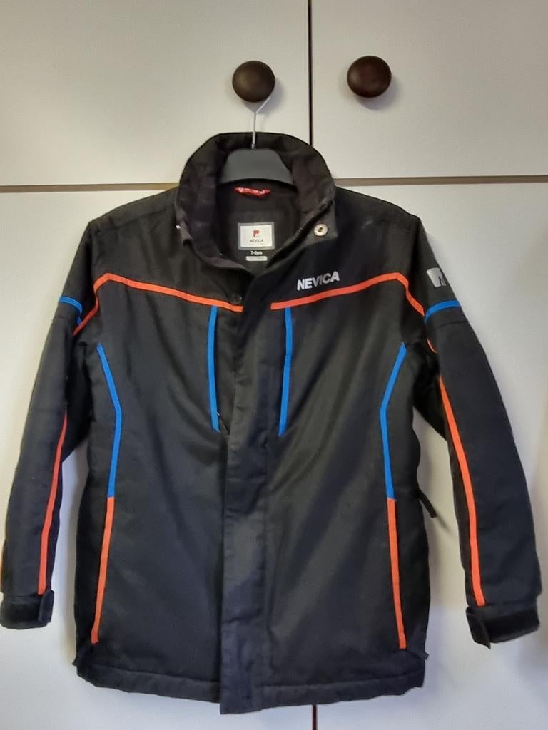 Mooie jas voor jongens - zwart met afboording, Ophalen, Zo goed als nieuw, Jongen, Jas