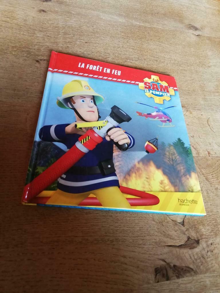 Livre "Sam le pompier :la forêt en feu", Enlèvement ou Envoi, Comme neuf, 3 à 4 ans