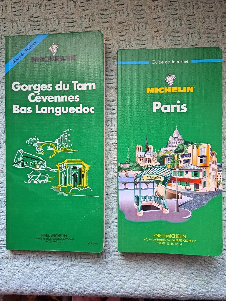 Guide Vert Guide Michelin - Paris + bas Languedoc, Boeken, Reisgidsen, Zo goed als nieuw, Reisgids of -boek, Europa, Michelin