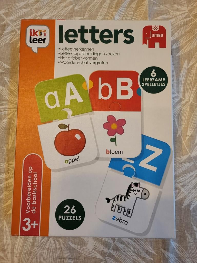 Ik leer letters (puzzel), Ophalen, Zo goed als nieuw
