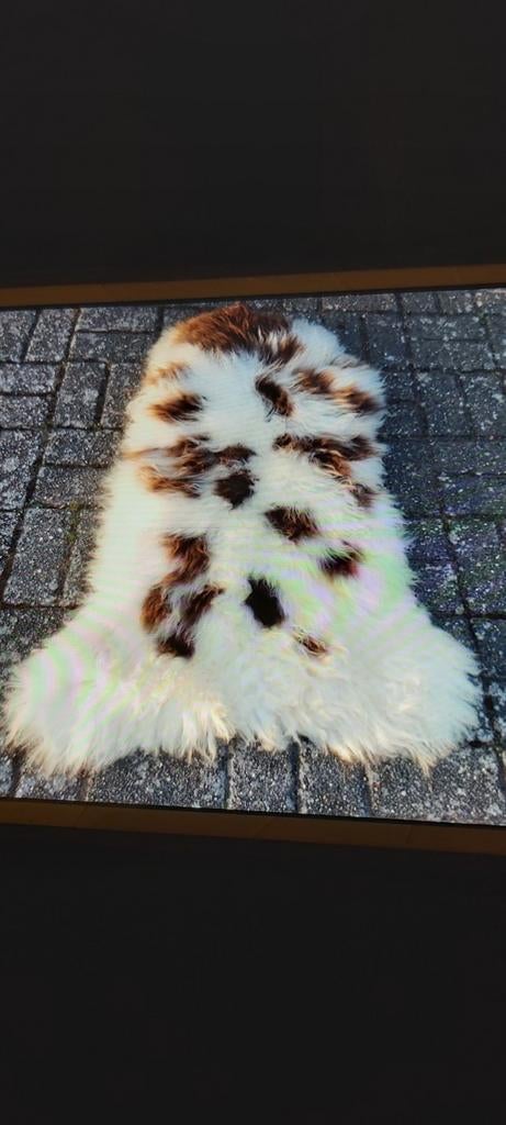 CARPETTE-TAPIS peau de chèvre ESPAGNOLE, Maison & Meubles, Ameublement | Tapis & Moquettes, Enlèvement, Comme neuf