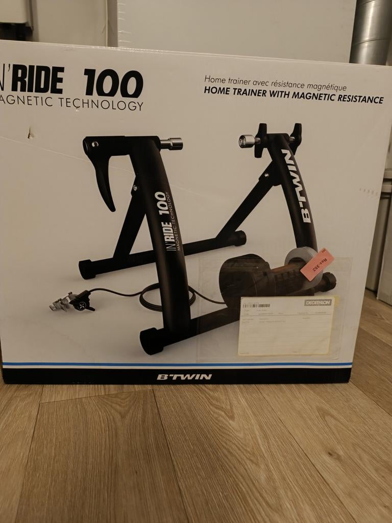 B-Twin indoor trainer, Ophalen