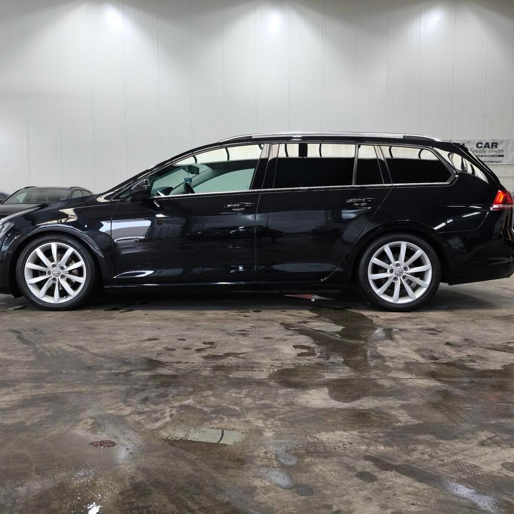Volkswagen golf 7 variant 1.6 tdi 2016, Cuir, Boîte manuelle, Brun, MPV ou Monospace