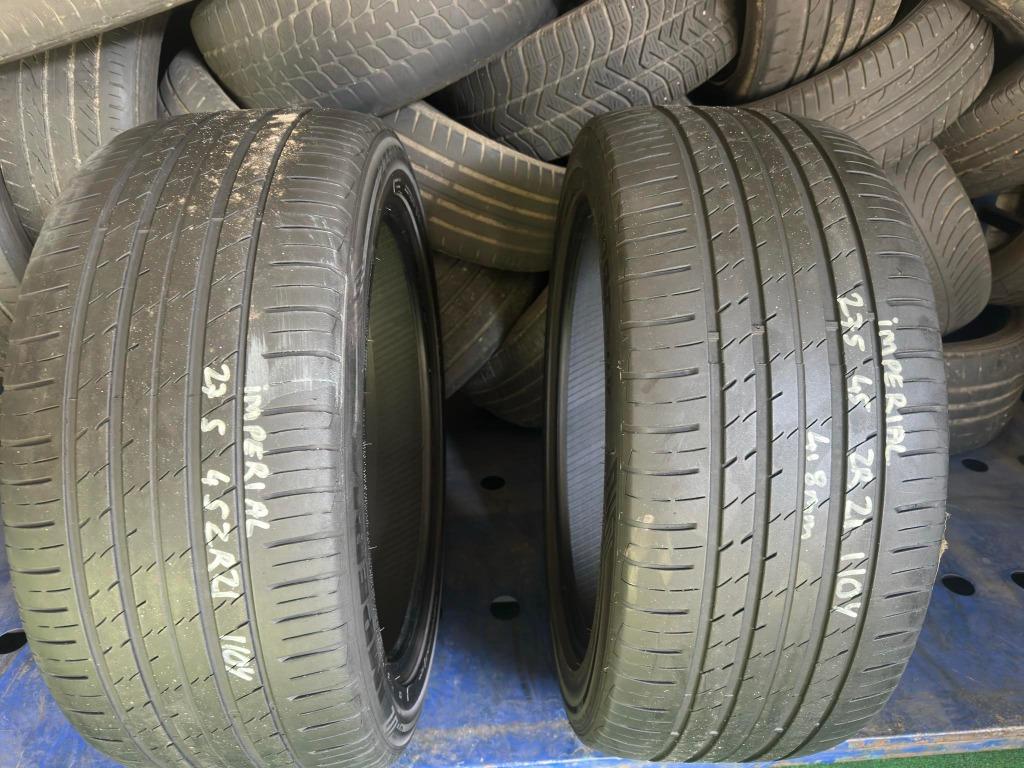 275 45 ZR21 110Y IMPERIAL 4.8mm OCCASIE STUK PRIJS : 35€, Enlèvement, Utilisé, BMW